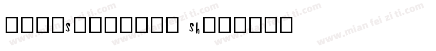 addisonlibby sh字体转换